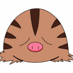 Картинка покемон  Свинаб /swinub