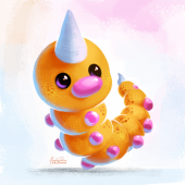 Покемон 013 - Weedle Видл