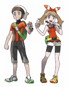 Pokémon Omega Ruby and Alpha Sapphire  Брендон и Мей
