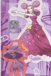 Гим лидер Фантина (Fantina), специализация призрачные покемоны