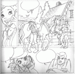 Часть нового комикса про чародеек №112