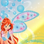 Красивый фанарт Биливикс Блум