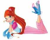 Блум в шарфике, романтичный стиль 5 сезона Винкс