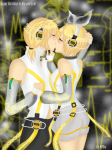 Happy Birthnday to Rin&Len. By NiNya