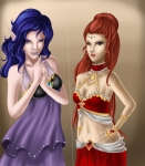Arela and Gederi by fantazyme