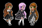 Три чибика для Fairywinx