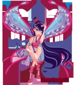 Муза Беливикс в стиле Никелодеона png