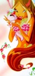 Флора и Коко, тут не видно но это Трасикс. картинка из книги про винкс русалок Winx Perle