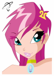 Tecna in Enchantix, portrait by Lia