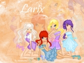 Larix Club. Wallpaper.