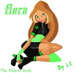 Flora The Matrix Style by Last Imagination