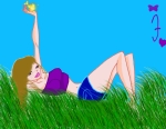 лежу на траве