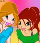 Ann and Aelita best friends.By Aelita