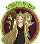 Семья Асакура: Анна, Йо и их сын