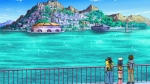 Алмаз и Жемчуг, кадры из аниме Покемон
