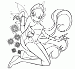 Раскраска Coloring Stella