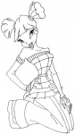 Раскраска Winx Club Musa