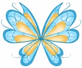 Такие же крылья без украшений