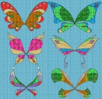 Крылья Винкс.Трансформация Ловикс в другом цвете.