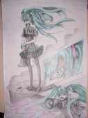 Miku Love is War комикс стр.1