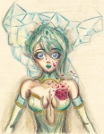 Blue-Red-Rose By NiNya