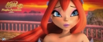 Блум грустит, кадр из фильма Winx 3d Magic Adventure