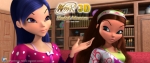 Муза и Лейла, кадр из фильма Winx 3D. Волшебное приключение