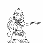 Раскраски Винкс (Winx) 16