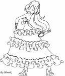 Раскраски Винкс (Winx) 17