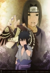 Итачи, Саске, картинка из календаря naruto shippuuden 2011