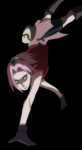 Сакура показывает прыжок