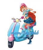 Блум и мопед