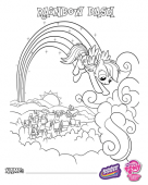 Радуга Дэш и радуга над Понивиллем