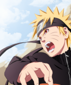 Яростная атака Наруто