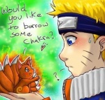 Наруто и Кьюби