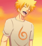 Наруто улыбается