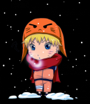 Наруто на холоде