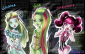 Monster High Лагуна Венера и Дракулаура в купальниках