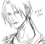 Итачи, набросок арт Lili