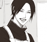 Итачи  улыбается арт Lili