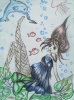 Конкурсы на бумаге Bloom anime stile underwater