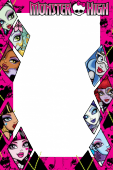 Школа Монстров (Monster High) рамка для фото