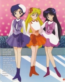 Зимние наряды Сейлормун