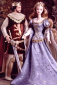 Барби и Кен - король Артур и королева Гвиневера