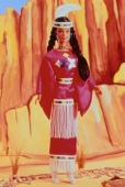 Барби в стиле индейцев