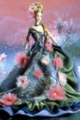 Кукла Барби цветочное платье