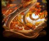 Осенний лес фей