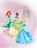 Дисней Принцессы Ариэль, Тиана и Золушка в красивых платьях