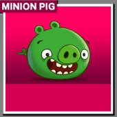 Angry Birds рядовая свинья