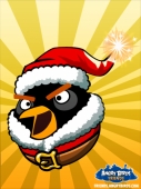 Angry Birds новогодняя птичка